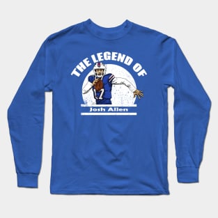 the legend of Josh Allen Long Sleeve T-Shirt